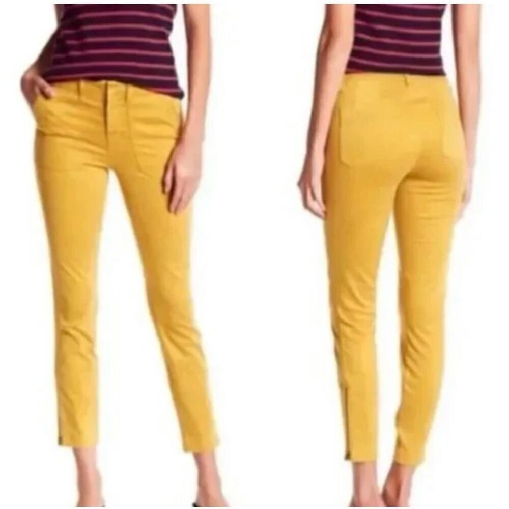 J. Crew Skinny Stretch Cargo Pant With Zippers 28